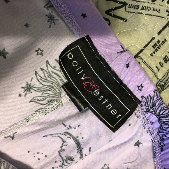 Purple Celestial Flared Leggings - Picture 3 of 4